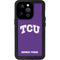 Texas Christian University TCU Horned Frogs iPhone 15 Pro Waterproof Case